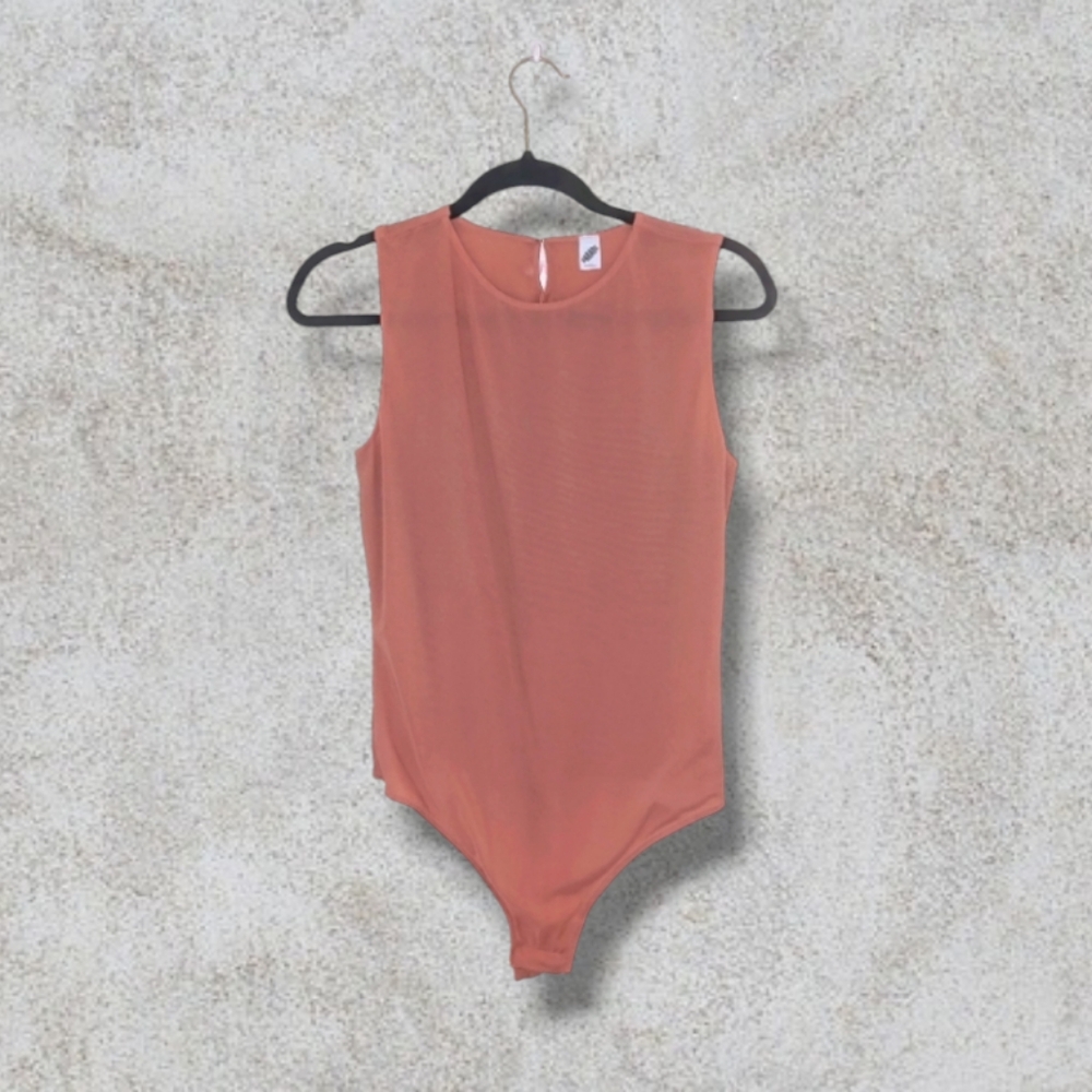 Parade sleeveless mesh bodysuit size M